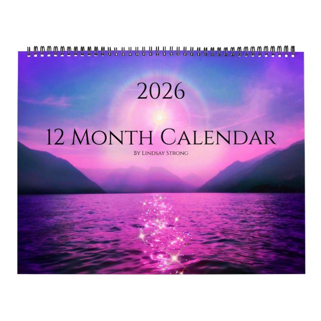 2026 12 Month Calendar by SSTRANGECLOUDSS  Kalender (Titelbild)