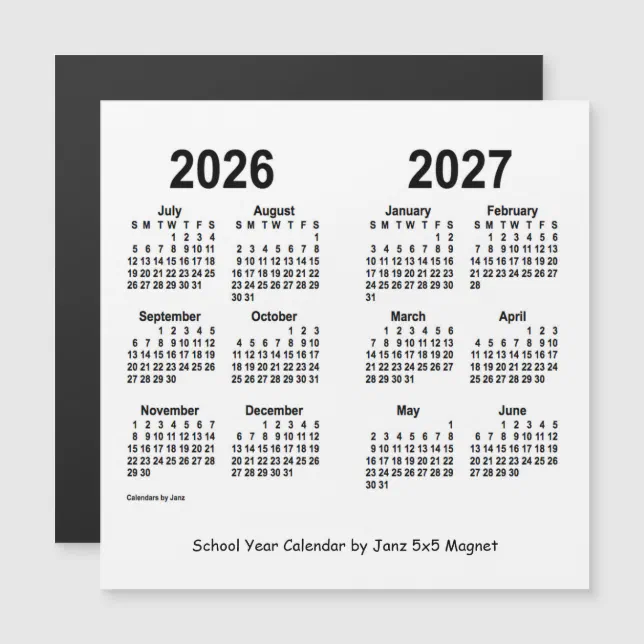 Wandkalender 2026/2027 - 18 Monate Familienplaner Im Modernen Design