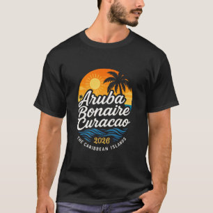 2026 Abc Inseln Aru Bonaire Curacao Kreuzfahrt Url T-Shirt