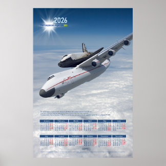 2026 Antonow An-225 "Mrija"-Tributkalender Poster