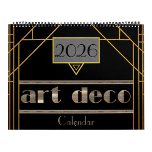 2026 Art Deco Kalender