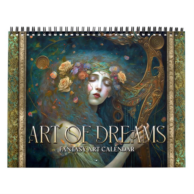 2026 Art of Dreams Fantasy Art Kalender (Titelbild)