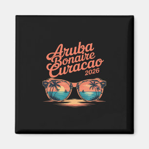 2026 Aruba Bonaire Curacao Familienurlaub Freunde Magnet