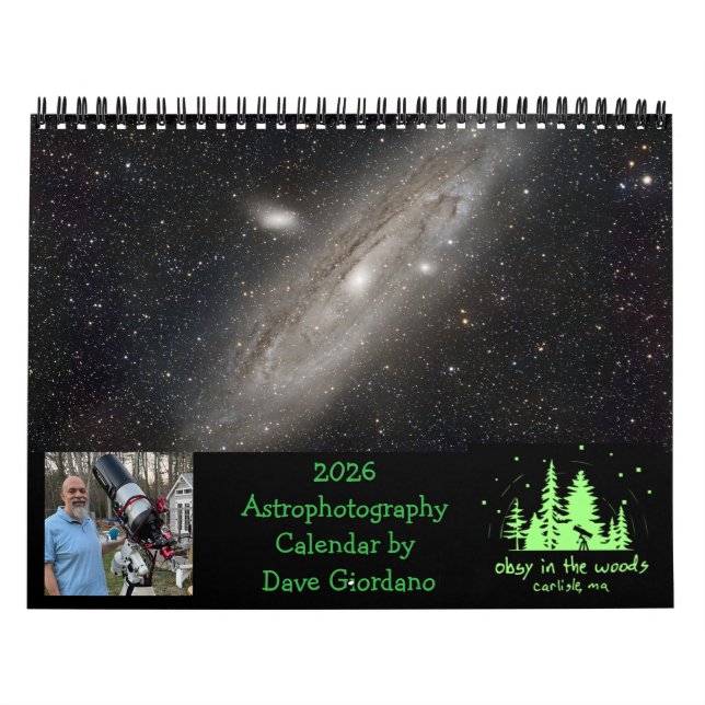 2026 Astrophotography Calendar by Dave Giordano Kalender (Titelbild)