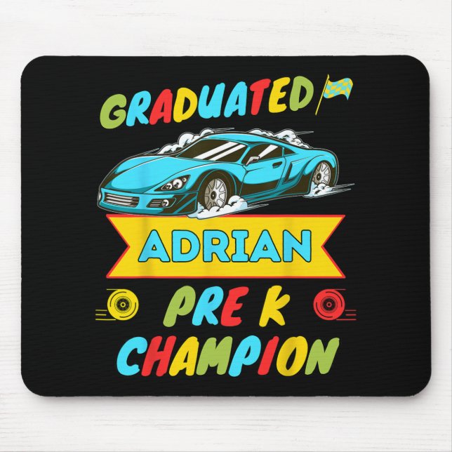 2026 Auto Adrian Personalisierter letzter Tag der  Mousepad (Vorne)