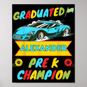 2026 Auto Alexander Personalisierter letzter Tag d Poster