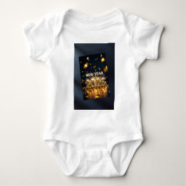2026 Baby Bodysuit - Cute Festive Infant One-Piece Baby Strampler