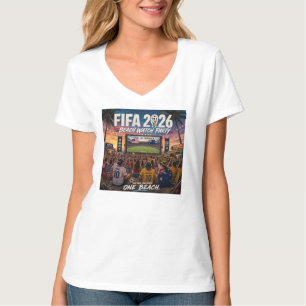 2026 Beach-Party-Shirt USA gegen Australien T-Shir T-Shirt