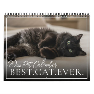 2026 Benutzerdefinierte Haustierkatze Beste Katze Kalender