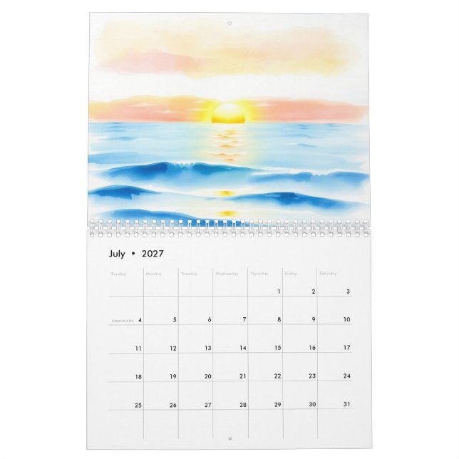 2026 Benutzerdefinierter Fotokalender Kalender (Jul 2027)