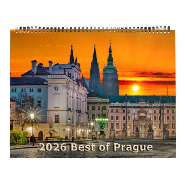 2026 Best of Prague Calendar Kalender (Titelbild)