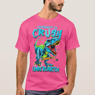 2026 bin ich bereit, den Kindergarten Dinosaurier- T-Shirt