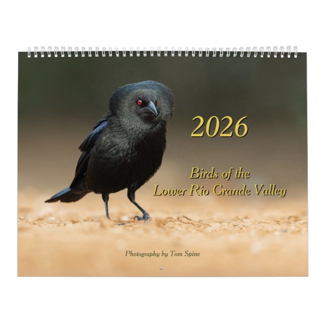 2026 - Birds of the Lower Rio Grande Valley Calend Kalender (Titelbild)