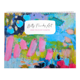 2026 Blumenfelder-Kenderl von Betty Franks Kalender
