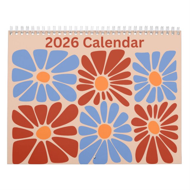 2026 Blumenkunst-Kalender Kalender (Titelbild)