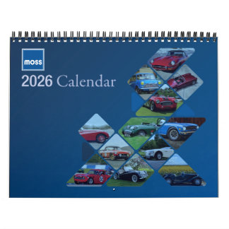2026 Britischer Klassiker-Kalender Kalender