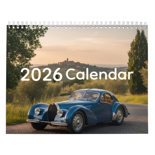 2026 British Classics  Kalender (Titelbild)