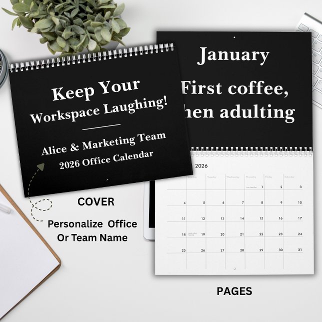 2026 Büro-Humor-Wandkalender Kalender (Von Creator hochgeladen)