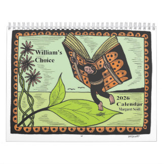 2026 calendar featuring artwork by Margaret Scott Kalender