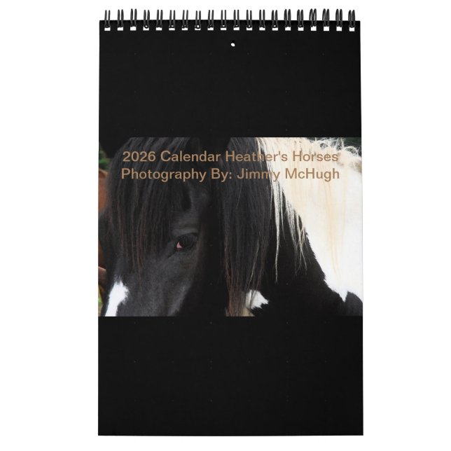 2026 Calendar Heathers Horses  Kalender (Titelbild)