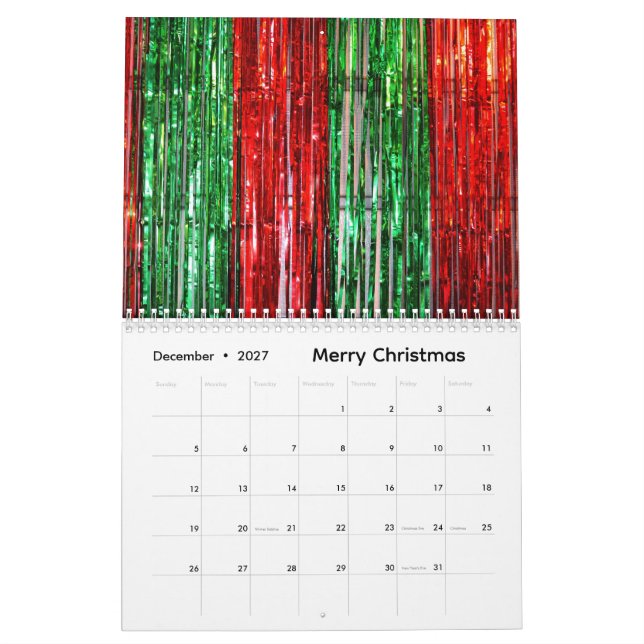 2026 calendar kalender (Dez 2027)