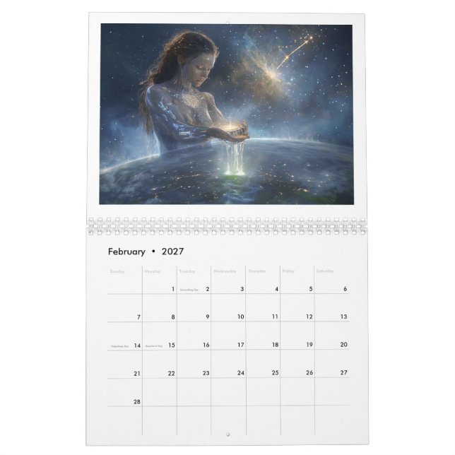 2026 CALENDAR  KALENDER (Feb 2027)