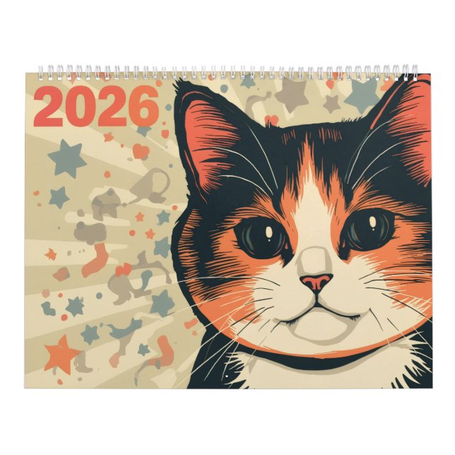 2026 Cat Lover Calendar Kalender (Titelbild)