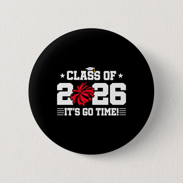 2026 Cheer Team - Cheerleading - Cheerleader - Man Button (Vorderseite)