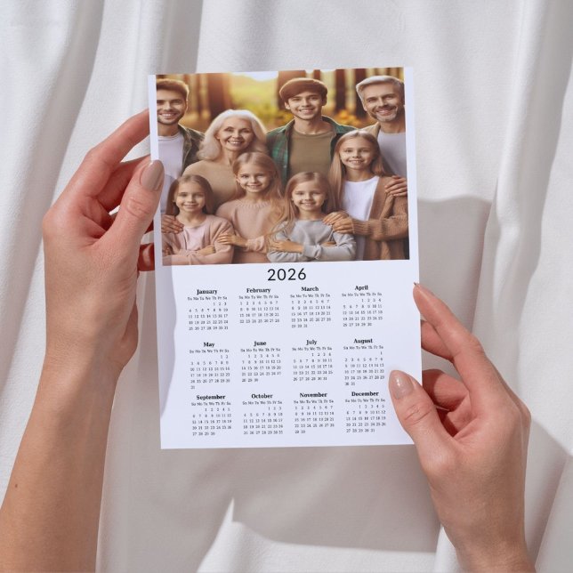 2026 Classic Full Bleed Calendar with Foto Magnet (Von Creator hochgeladen)