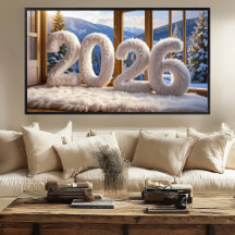 2026 Cozy Lodge Druck | Samsung Frame TV Kunst