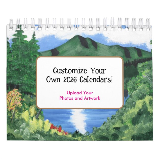 2026 Customizable Calendar - Upload Your Photos Kalender (Titelbild)