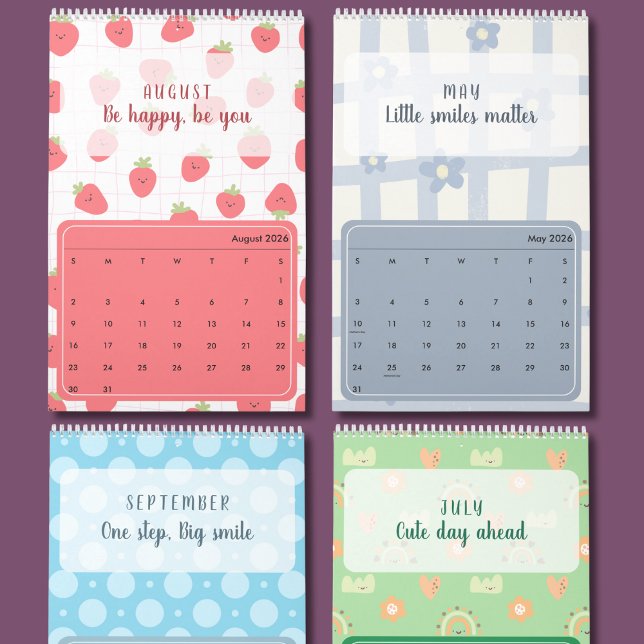 2026 Cute Quote Calendar Kalender (Von Creator hochgeladen)