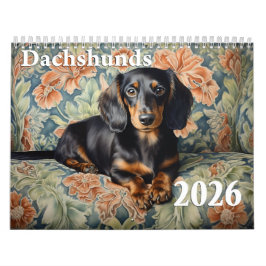 2026 Dackeln Kalender