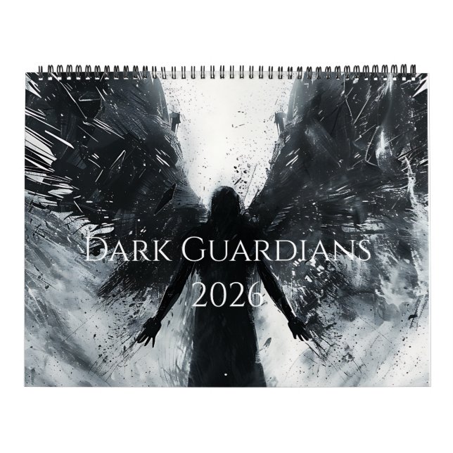 2026 Dark Guardian Calendar Kalender (Titelbild)