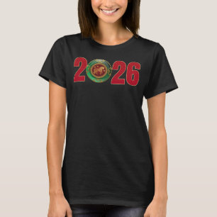 2026 Das chinesische Neujahr des Pferdes T-Shirt