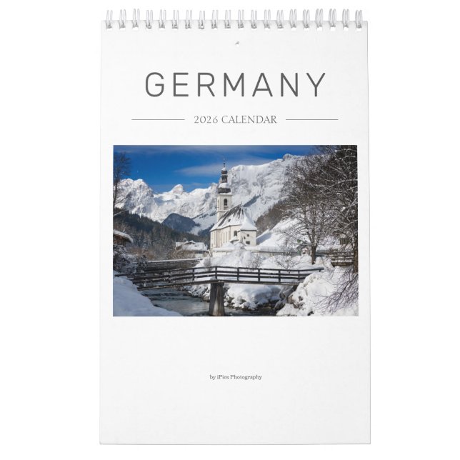 2026 Deutschland Natur- und Landschaftsfotografie Kalender (Titelbild)
