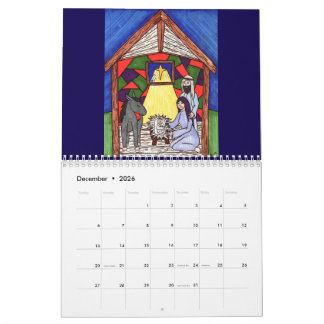 2026 Drawing Artwork Calendar by Rebecca Harris Kalender
