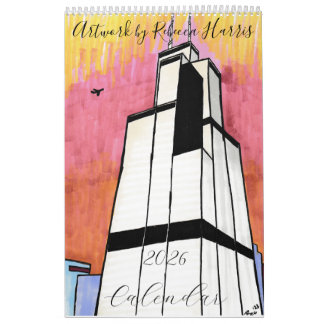 2026 Drawn Art Calendar Kalender