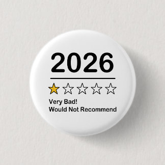 2026 eine Sternebewertung sehr schlechtes Jahr Button