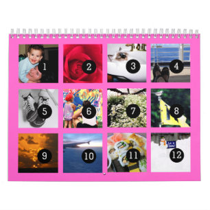 2026 Einfach wie 1 bis 12 Ihr eigener Fotokalender Kalender