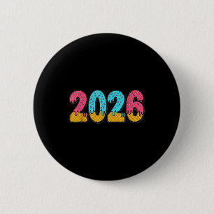 2026 Eis-Drip-Meme Neujahr Gen-Alpha-Slang Button