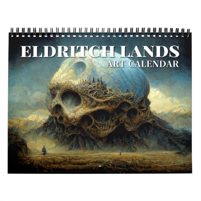 2026 Eldritch Lands 2 Dark Fantasy Art Calendar Kalender (Titelbild)