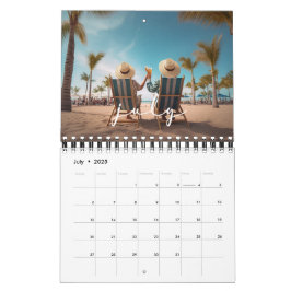 2026 Elegantes benutzerdefiniertes Foto Ihre eigen Kalender