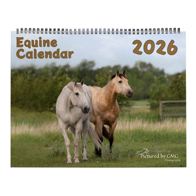 2026 Equine Calendar Kalender (Titelbild)