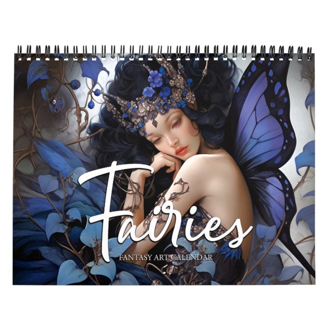 2026 Fairies 2 Fantasy Art Calendar Kalender (Titelbild)
