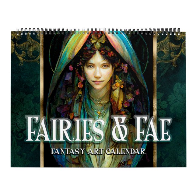 2026 Fairies & Fee 2 Fantasy Art Calendar Kalender (Titelbild)