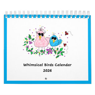 2026 Fantasievögel-Kalender . . . Kalender
