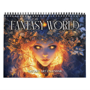 2026 Fantasy World 2 Fantasy Art Calendar Kalender