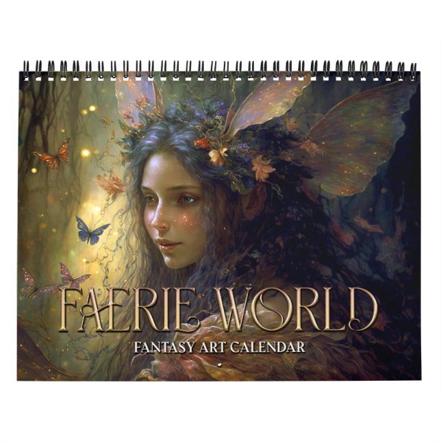 2026 Fee World 1 Fantasy Art Calendar Kalender (Titelbild)
