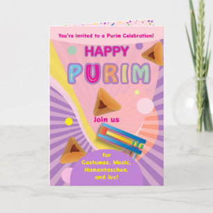2026 Fest des Happy Purim Einladung